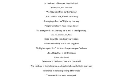 Brocéliande met à l’honneur l’hymne européen !