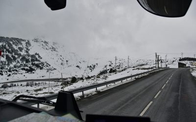 Semaine de conduite intensive dans les Pyrénées pour la classe de Terminale CAP conducteur routier