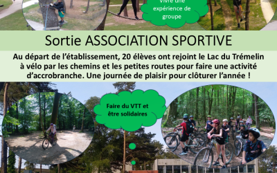 Sortie de fin d’année de l’Association Sportive