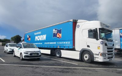 La seconde CAP CRM en visite aux transports Morin