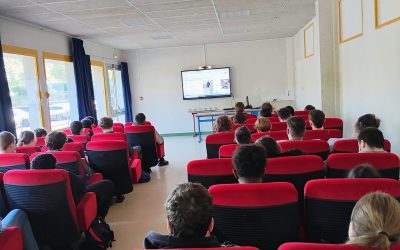 Visioconférence BTS GTLA avec Emmanuel Sube, responsable du matériel roulant au sein du groupe Saint-Gobain