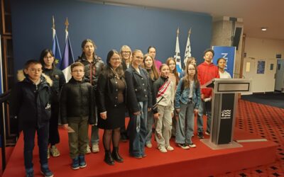 Sortie des délégués au Conseil départemental de Vannes